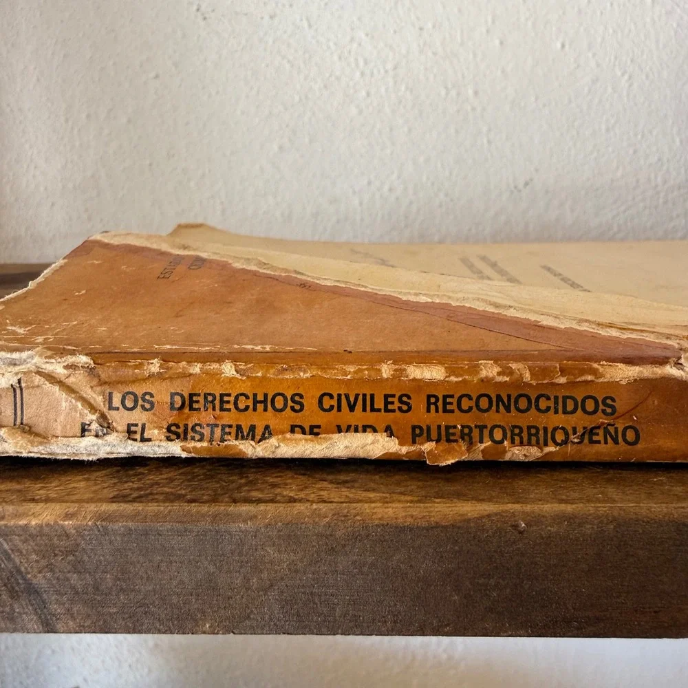 Los Derechos Civiles Reconocidos en el Sistema de Vida Puertorriqueño 1973 Book